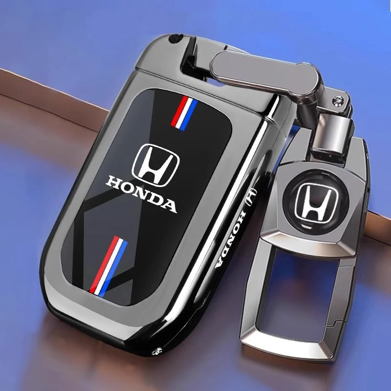 本田车钥匙套十一代雅阁CRV九代半代思域皓影型格英仕派老缤智壳