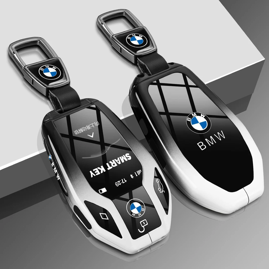 宝马液晶屏钥匙套7系730li740新5系535le高档6系GTX3/X5/X7车壳扣