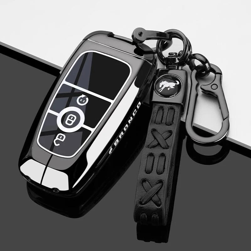 福特烈马钥匙套2024新款烈马专用汽车金属全包遥控保护扣壳改装男