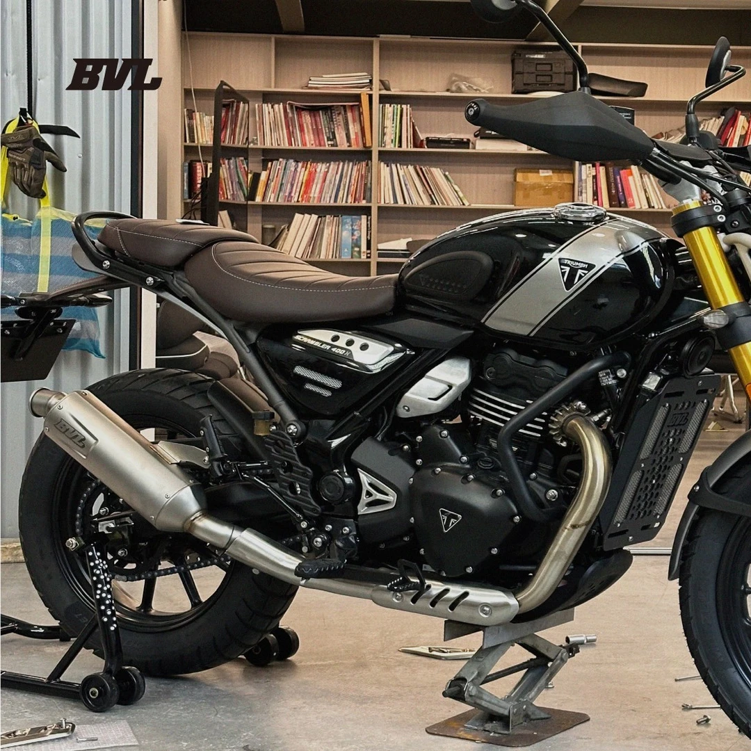 适用于凯旋400x speed400排气管尾段