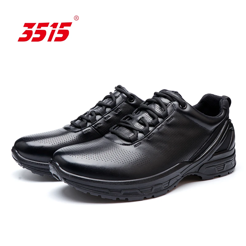 3515男士黑色商务休闲舒适时尚休闲鞋轻便透气春秋款男鞋