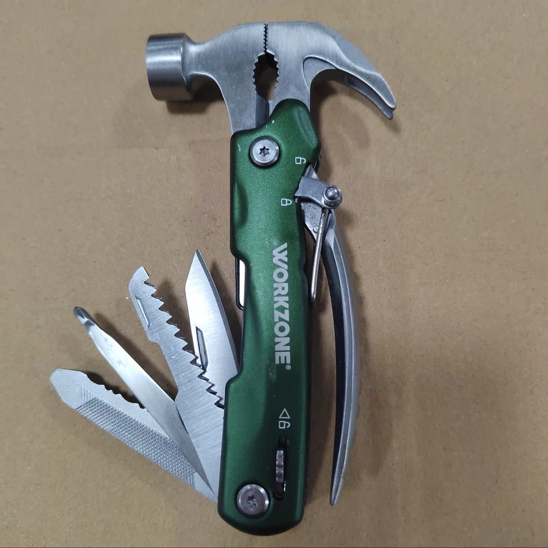 墨绿色多功能锤（微瑕疵有划痕）家用维修工具耐用实用