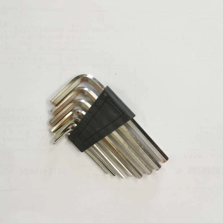 小内六角组套（6 , 5.5， 5 ，4，3 ，2.5， 2, 1.5mm）