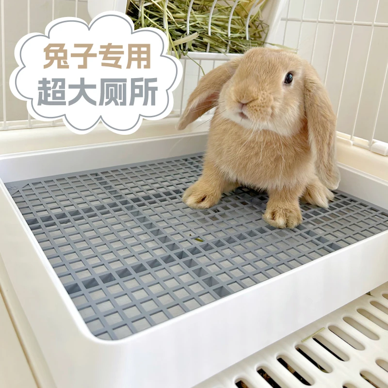 荷兰猪厕所大号加大侏儒兔专用厕所豚鼠超大便盆可拆尿盆厕所用品