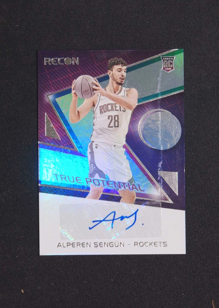 2021-22 Panini Recon Alperen Sengun RC 申京 新秀签字卡