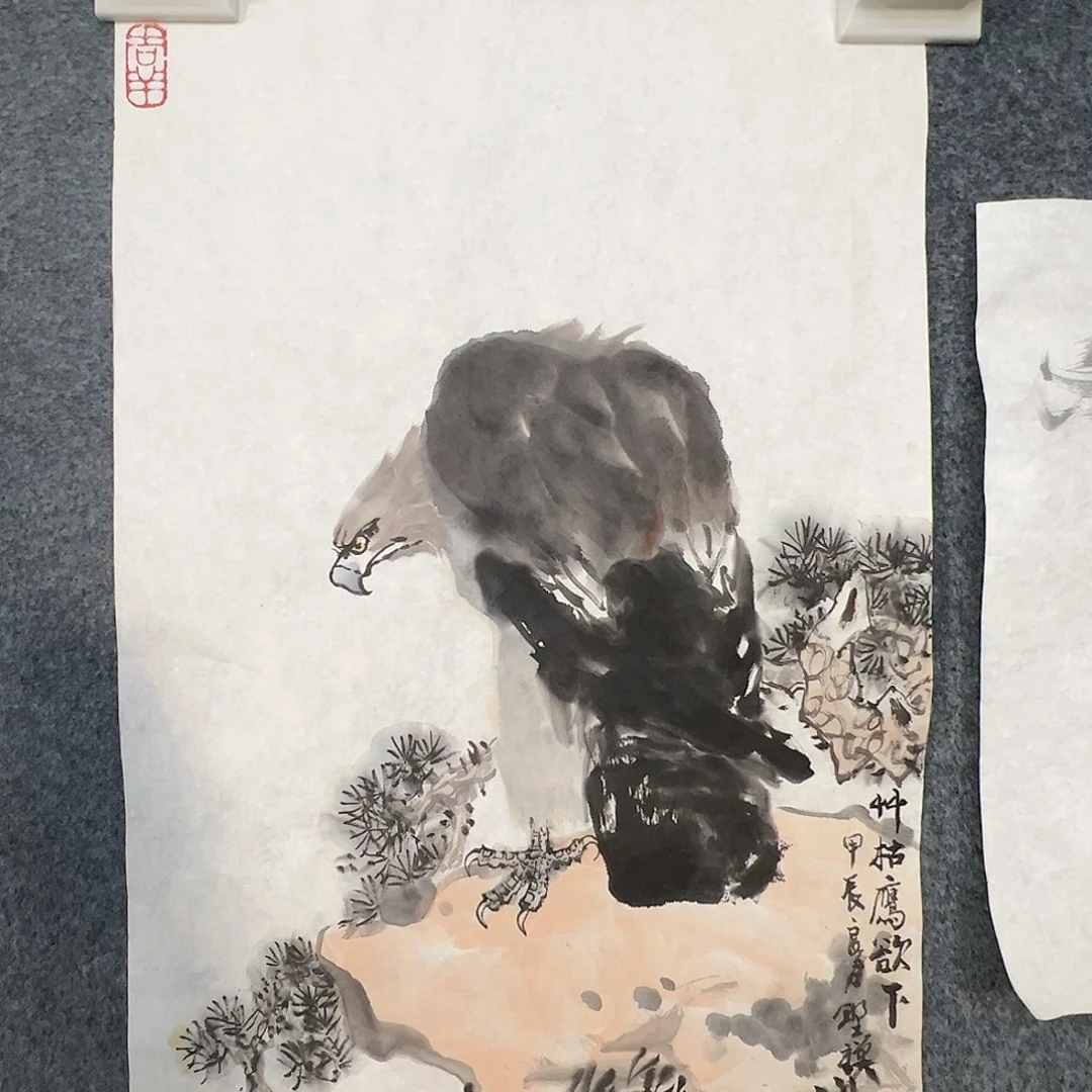 绘画（a17346）草枯 书画