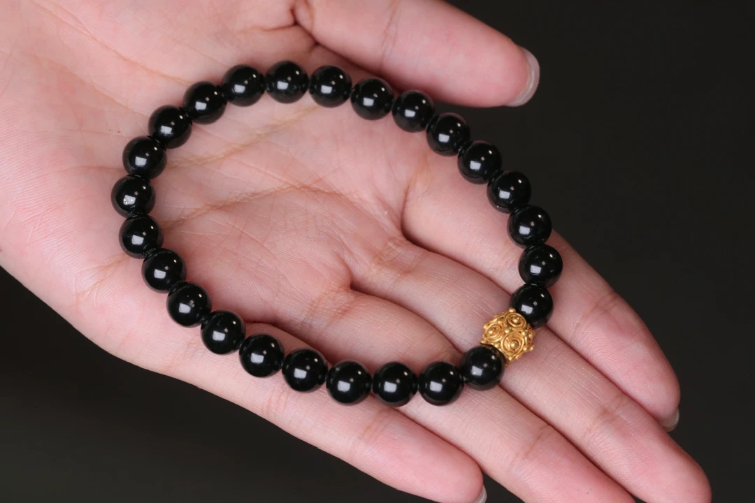 千岁PYU时期老黄金手串