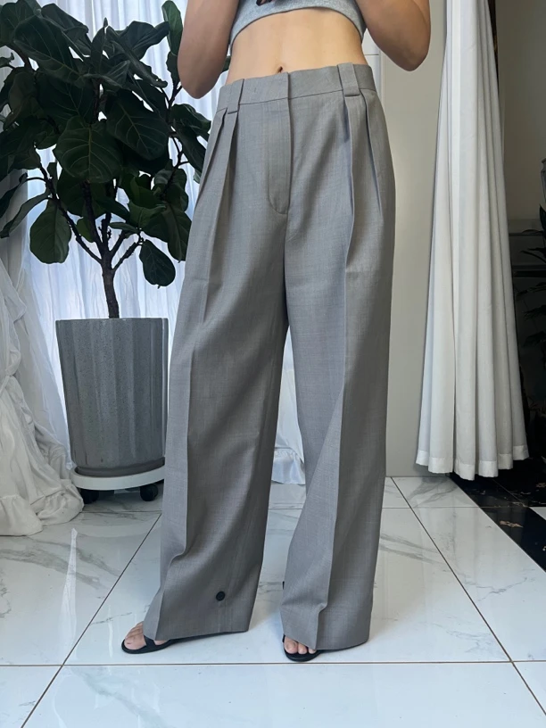 韩高品质毛料西装裤（No退No换偶有微瑕）介意勿拍