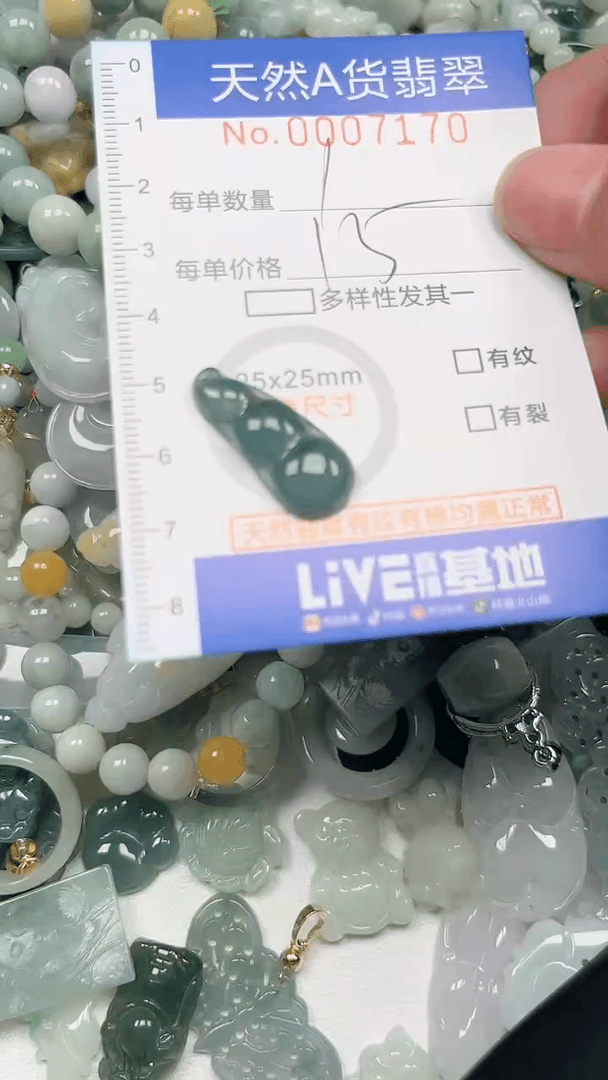 【闪购商品】翡翠颈饰未镶嵌000007170