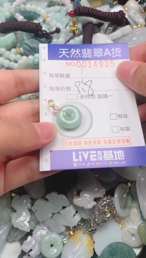 【闪购商品】翡翠颈饰未镶嵌0000014935