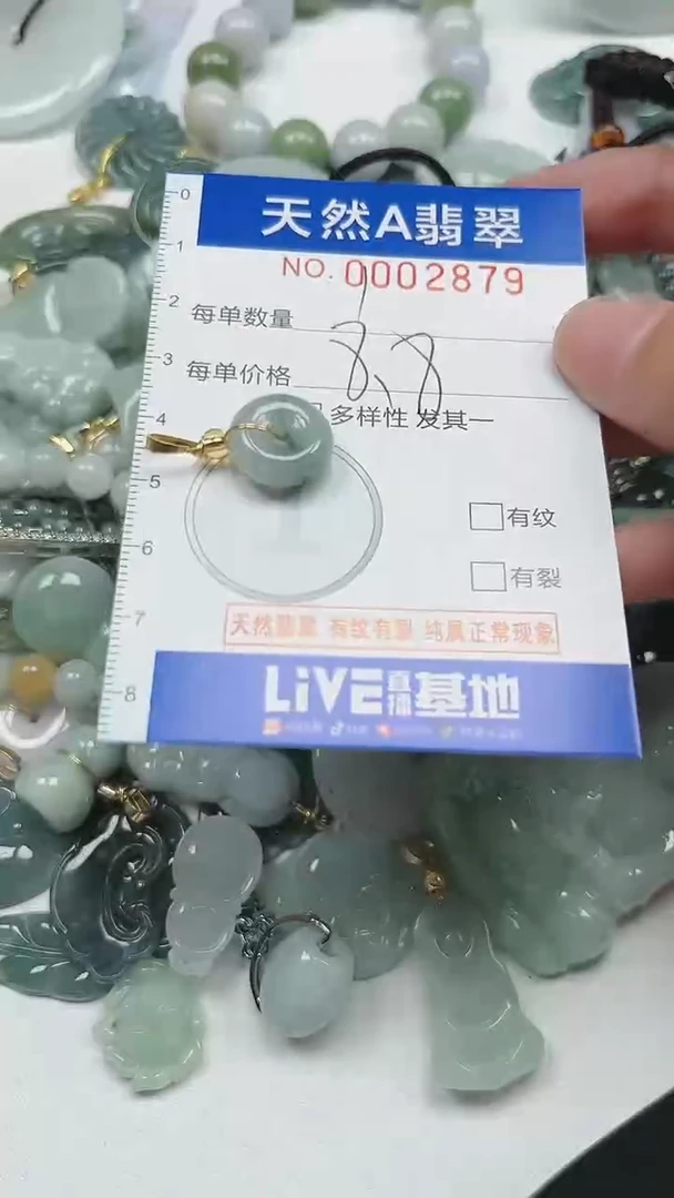 【闪购商品】翡翠颈饰未镶嵌000002879