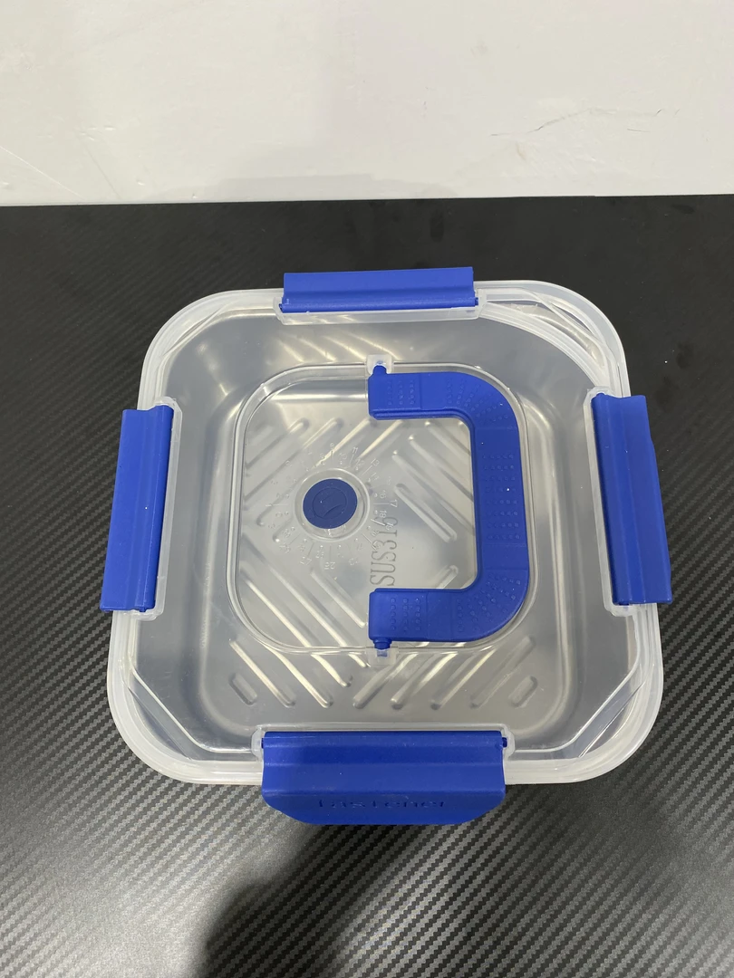 不锈钢保鲜盒手提盖冰箱收纳盒饭盒