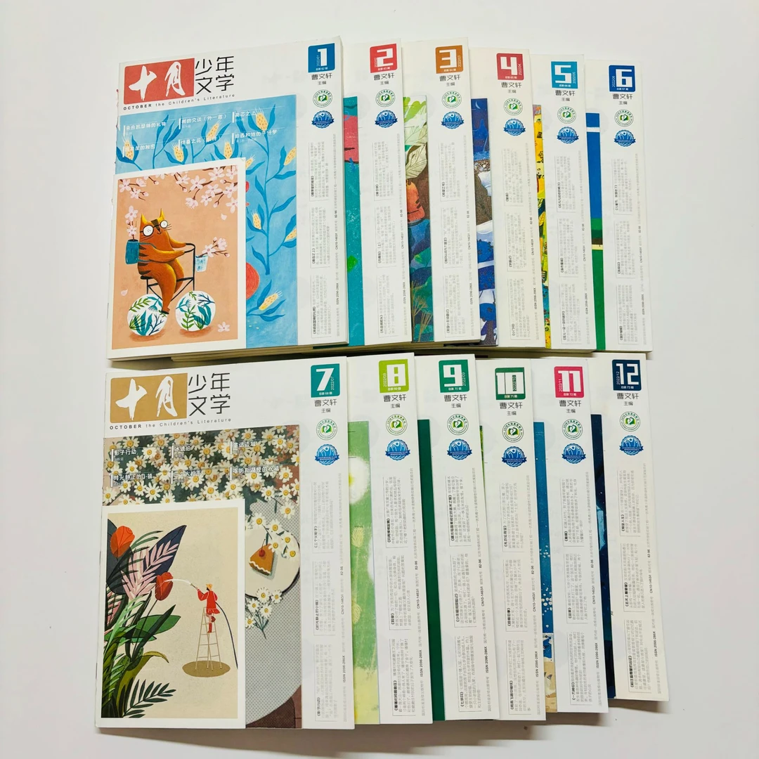 《十月少年文学》优惠试读包（2022典藏任意6册）