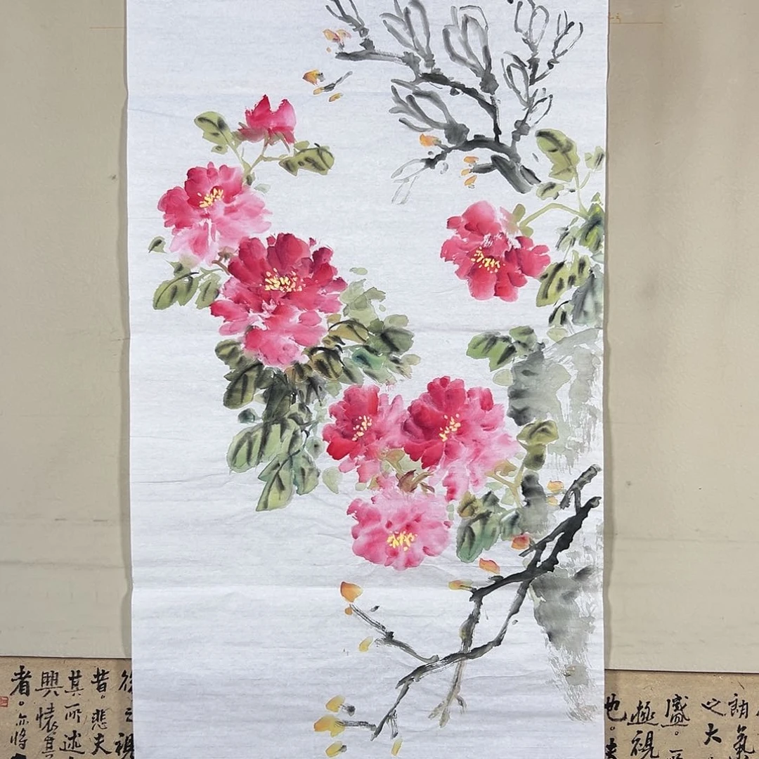 书法140 花鸟在此鸣叫时还要一