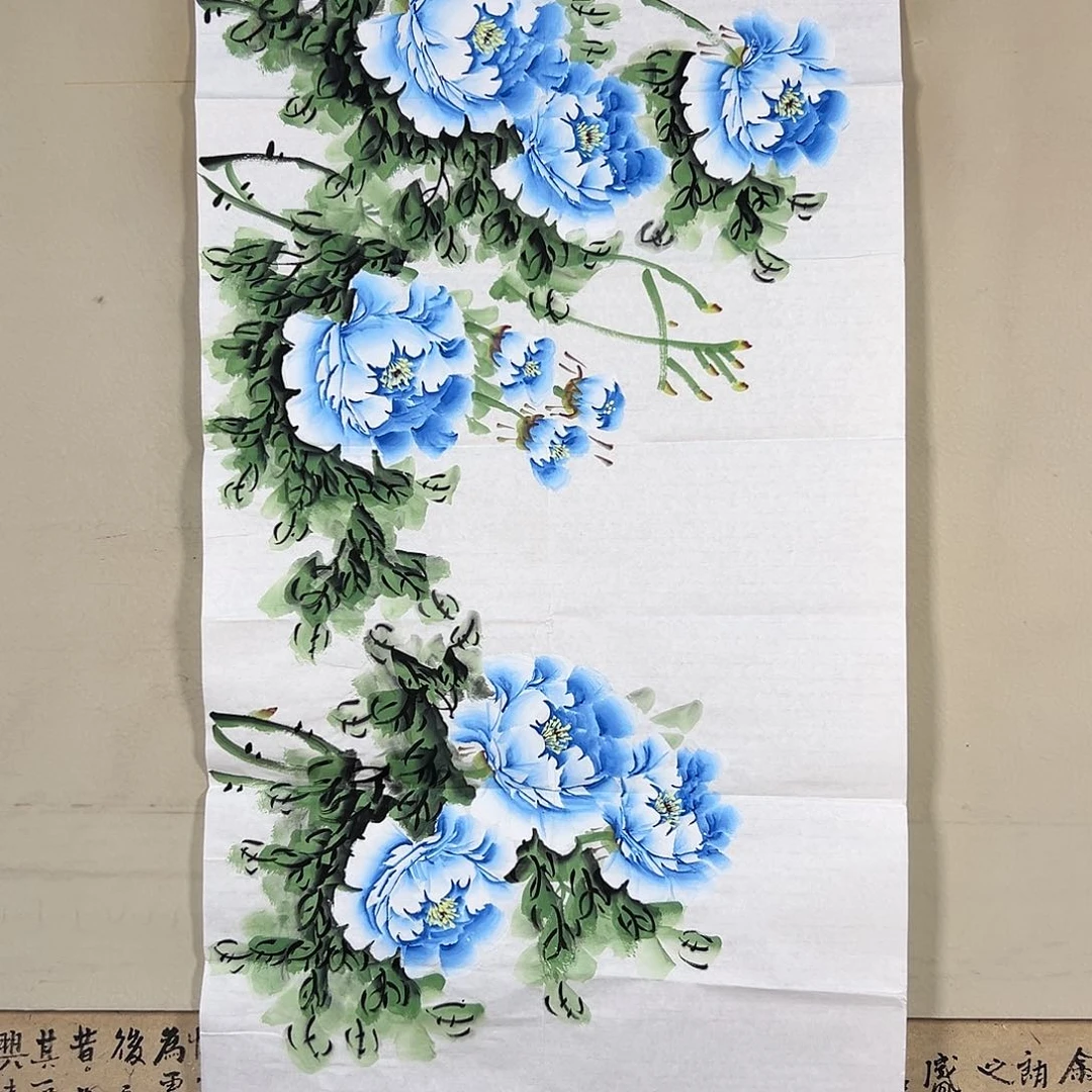 书法034 花鸟是在花间集和花盆的