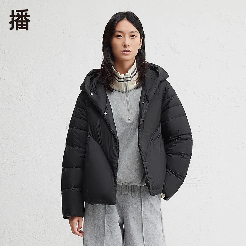 【达人专属】播温暖舒适连帽羽绒服DDR4RD5140