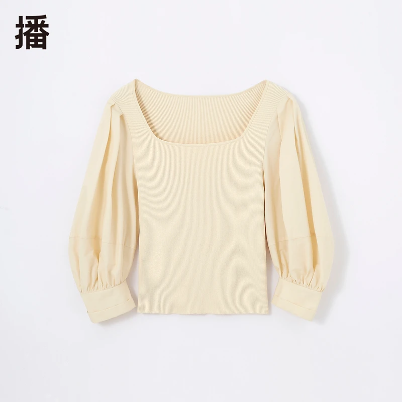 【达人专属现货】播文艺气质通勤毛衫候鸟日记BDQ3SD0006