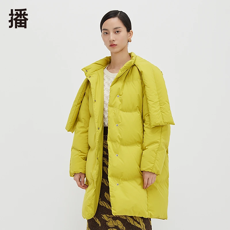 【达人专属现货】【哲妈宠粉】播可拆卸帽子羽绒服BDQ4RD0898
