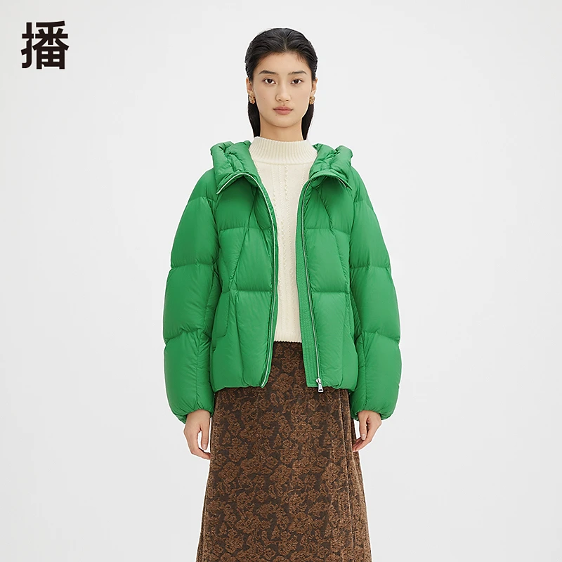 【达人专属】播90绒轻薄羽绒服冬新款面包服外套DDR4RD5245