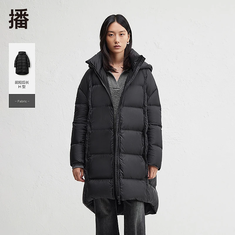 【达人专属】播保暖舒适连帽羽绒服DDR4RD5142