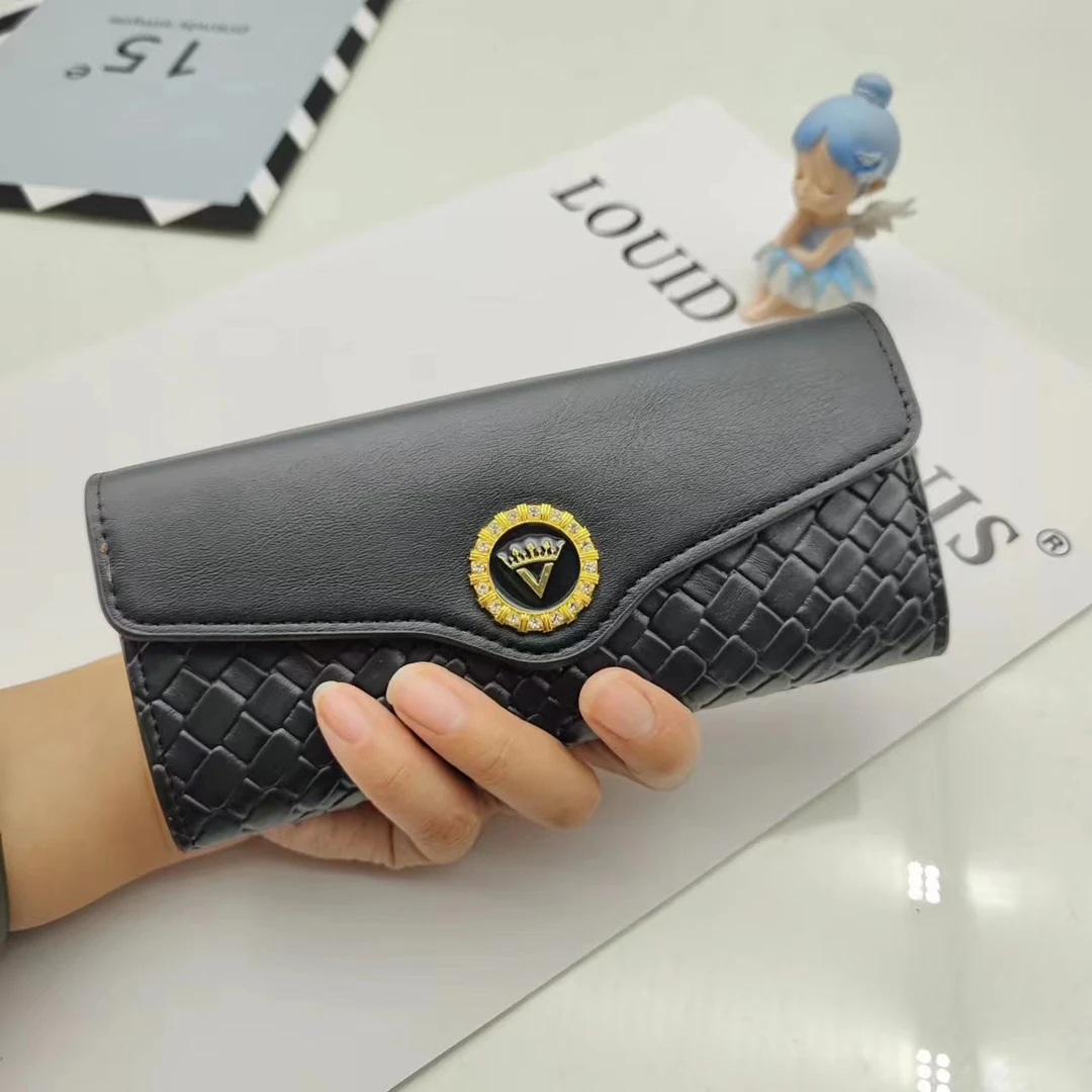 【一燃甄选】新款轻奢百搭女士三折钱包3253