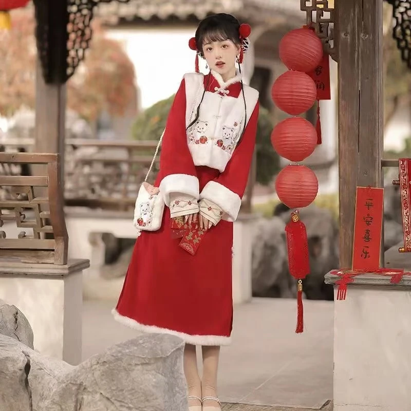 汉服仙气宋 古风刺绣孤品库存清仓 超级飘逸广袖 福利价