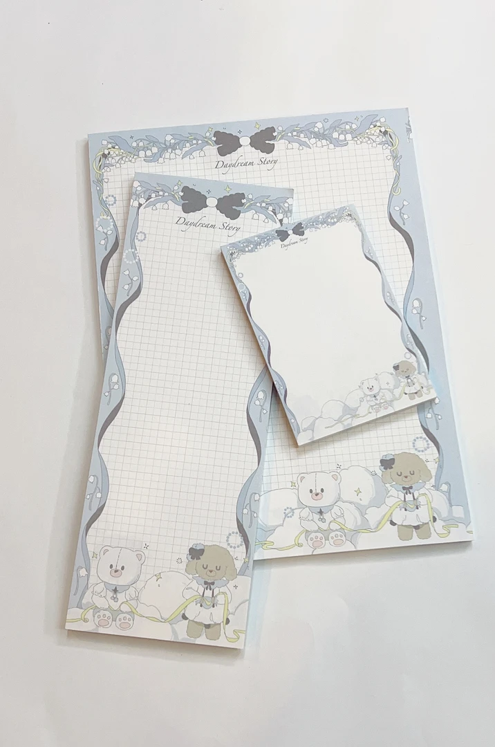 【书慧文具】铃兰~拍纸本套装 120克双面印40张