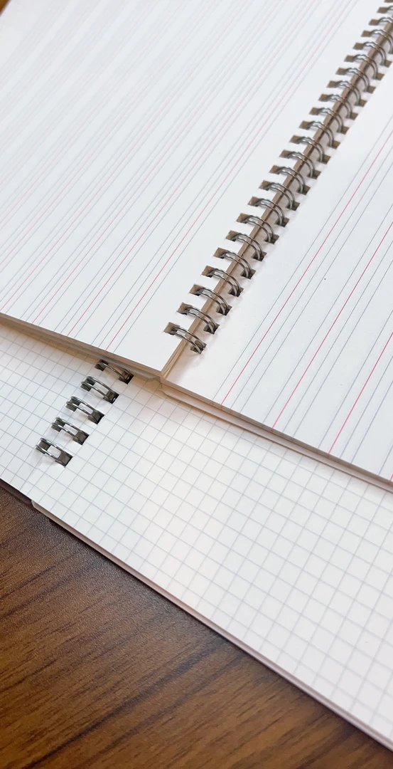 【书慧文具】A4横版上翻PP线圈本80克*60张120页可平摊书写不硌手