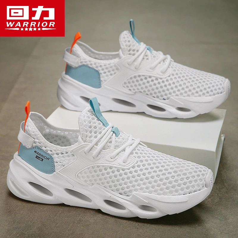 回力男鞋夏季透气薄款单网网面百搭厚底防臭运动鞋青少年轻便潮鞋