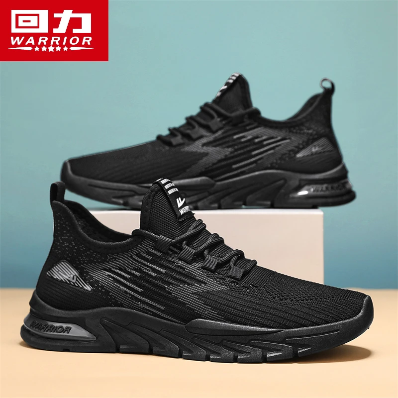回力运动男鞋2024夏季新款网面男士薄款软底百搭休闲轻便飞织潮鞋