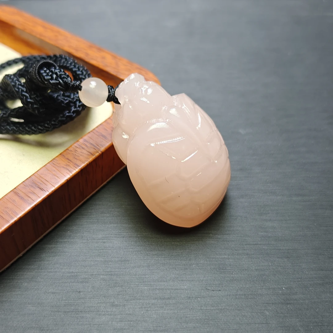 [停业清货]青海冰藕粉龙龟吊坠-324-多样性发一