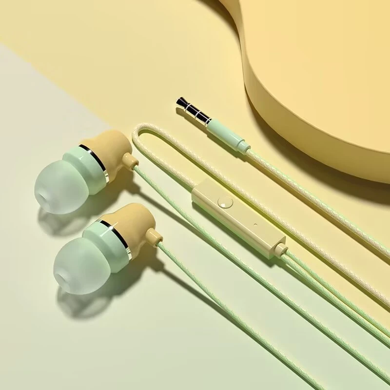 有线耳机typec接口入耳式重低音适用OPPO华为vivo小米苹果15通用