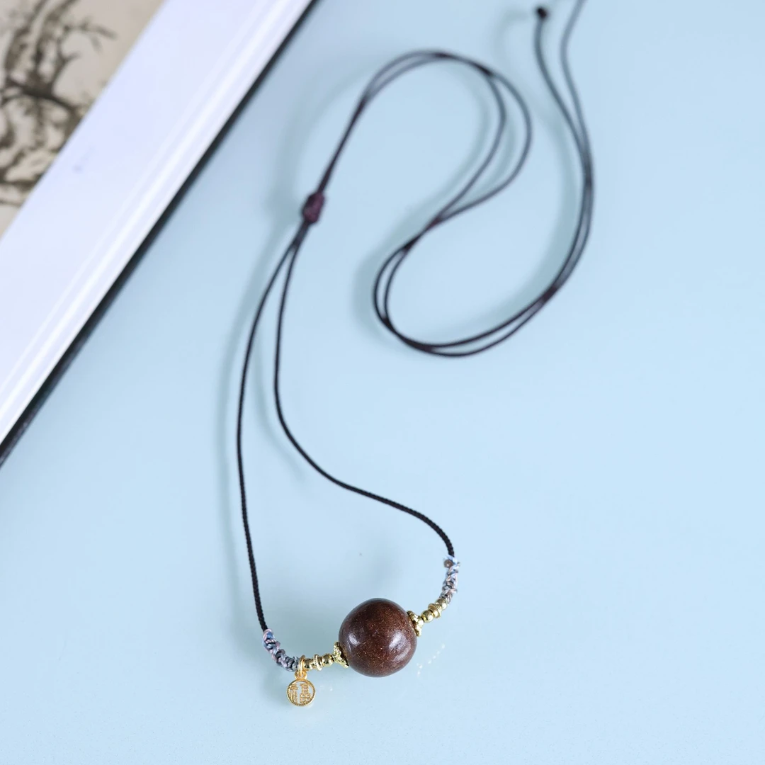 非遗合香-「神农通天防恶方」1.8锁骨链  古法炮制 草本植物制作