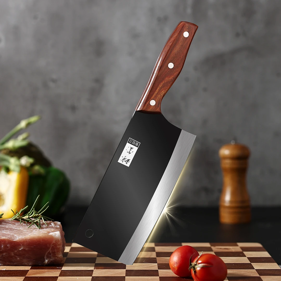 菜刀家用手工锻打厨房菜刀女士切片剁骨两用锋利超快中式轻便厨师