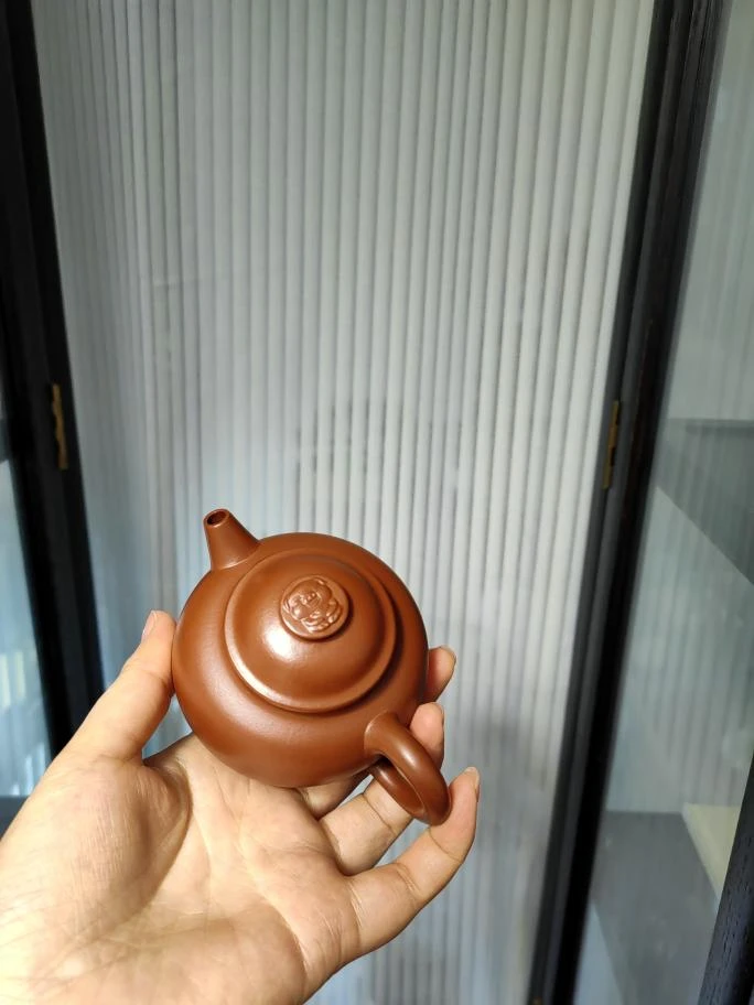 福满满 原矿大红袍泥 130cc 助理工艺美术师 助理乡村工艺美术师