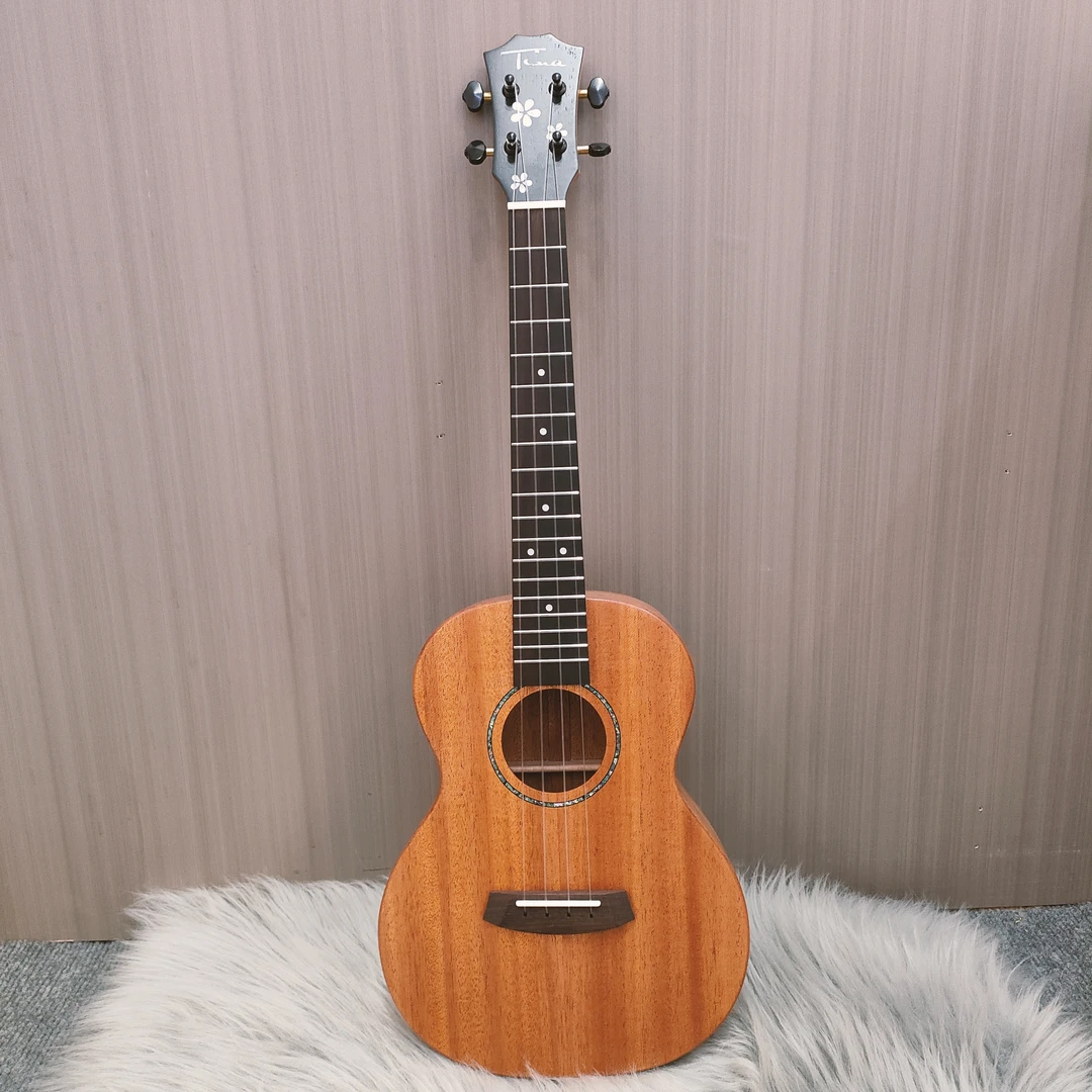 TINA全桃花心木全单水性油漆碳素琴弦A-T120樱花款26寸