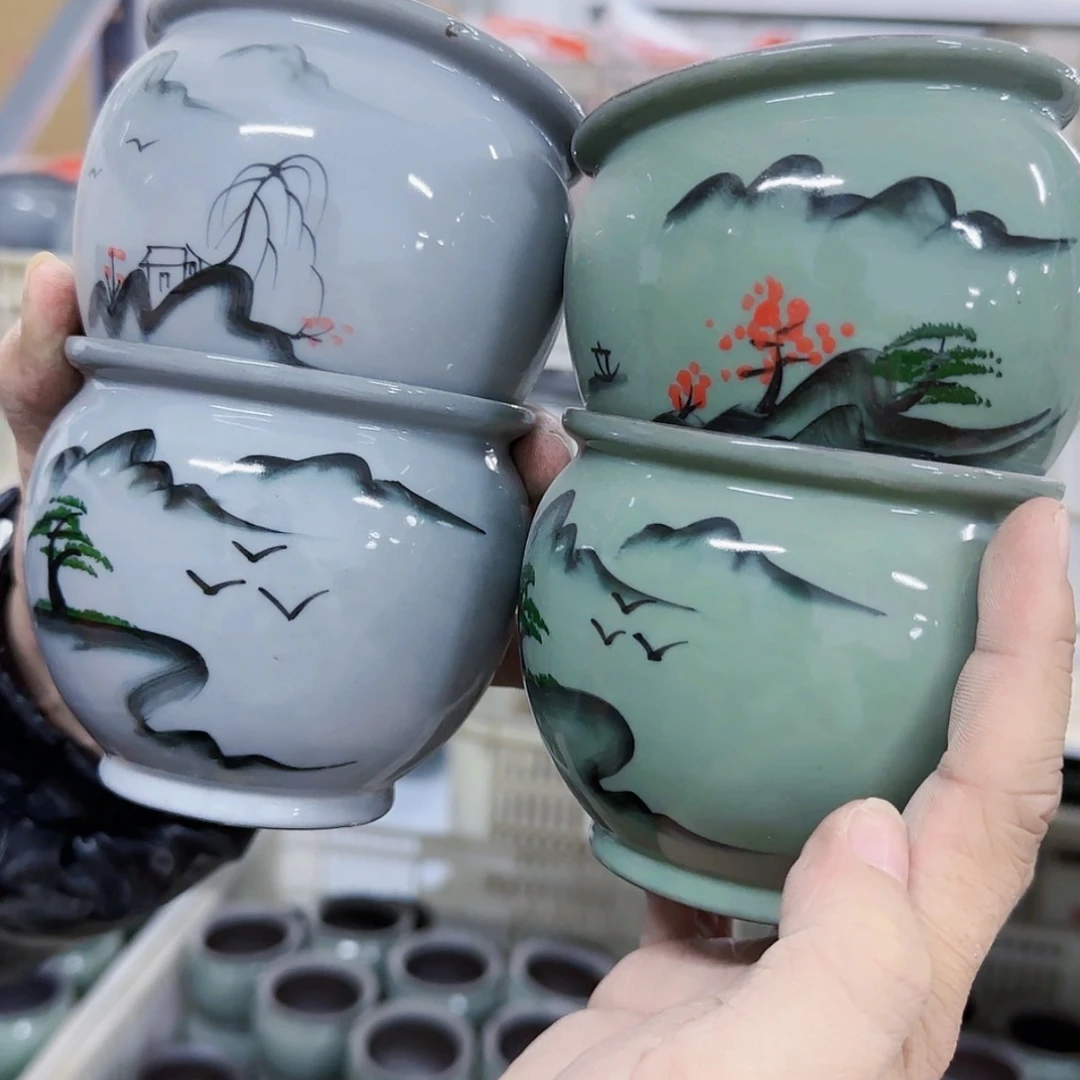 【闪购商品】陶瓷花盆
