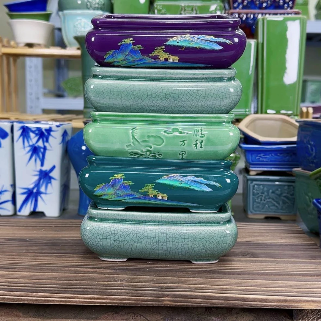 【闪购商品】陶瓷花盆