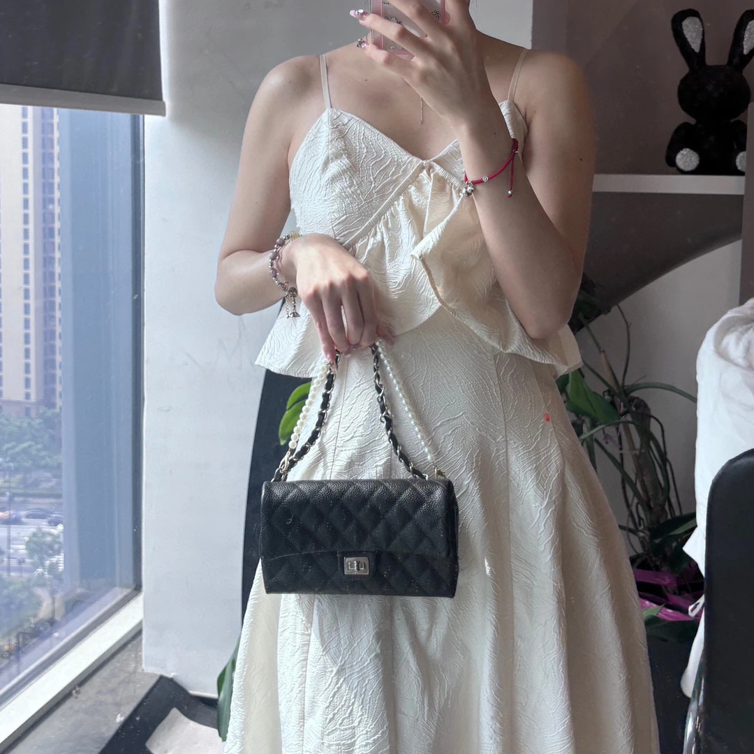 95新 Chanel/香奈儿 chanel香奈儿2.55四种背法可放手机
