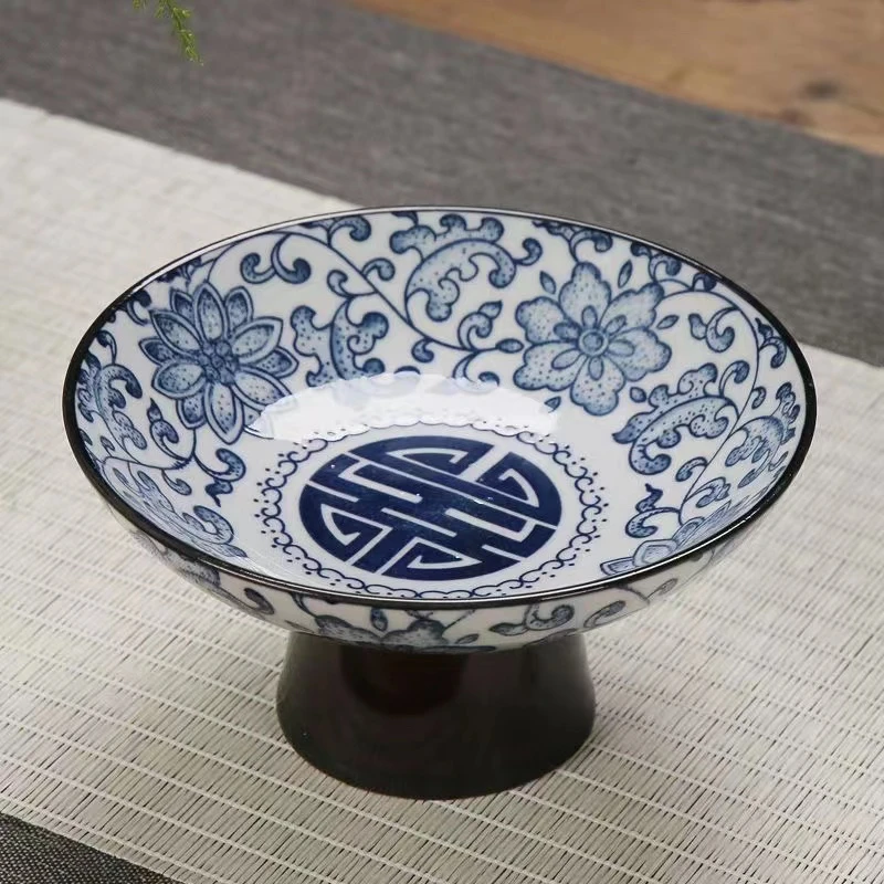 福茶陶瓷果盘家用创意