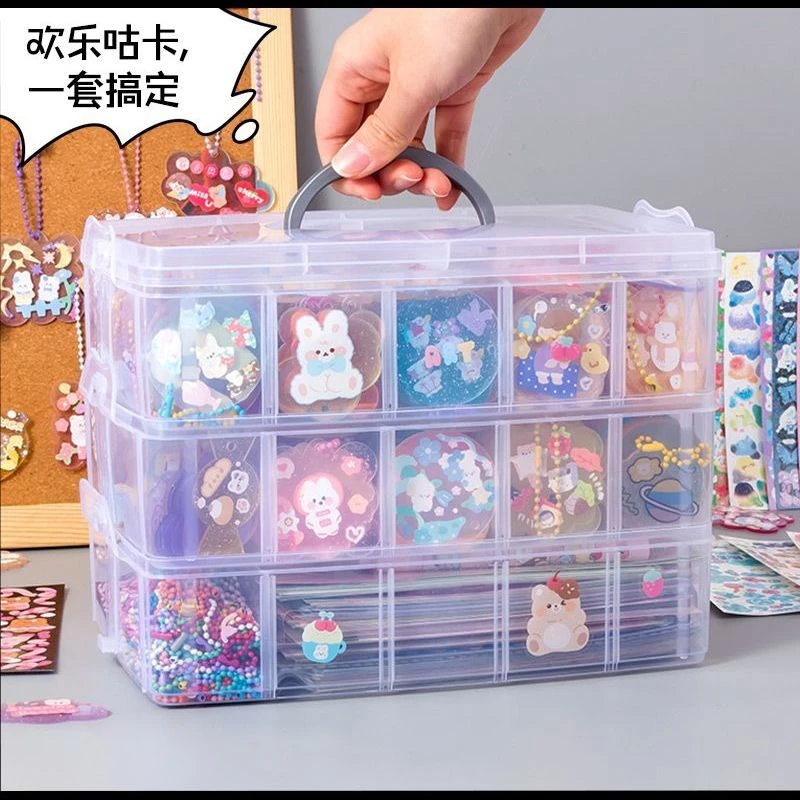 diy咕卡全套材料包咕卡贴纸套装收纳手账工具套装玩具女孩子礼盒