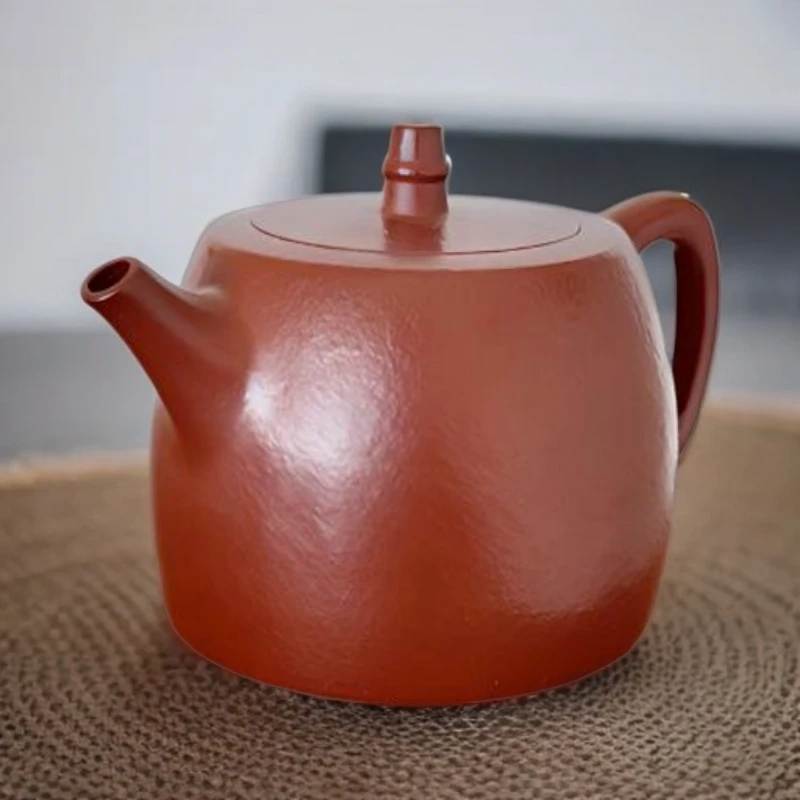 《汉铎》210毫升全手工拍打原矿朱泥 纯手工手制 汉铎壶井栏壶