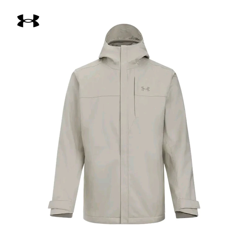 安德玛官网正品UA冬季新款三合一外套登山抓绒保暖户外运动夹克