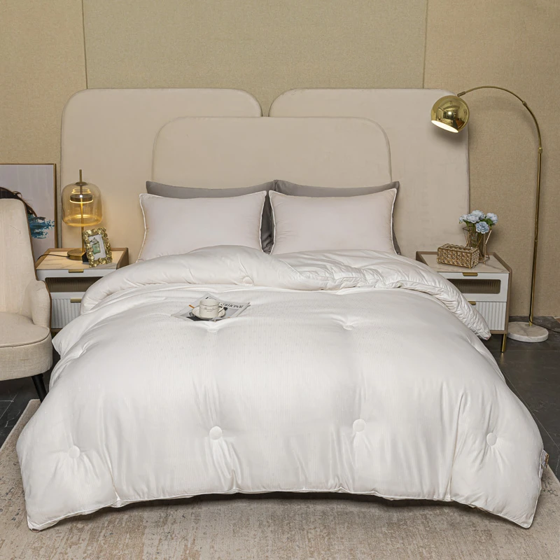 亲肤磨毛大豆纤维被子冬季保暖加厚冬被春秋被厚被子双人被单人被