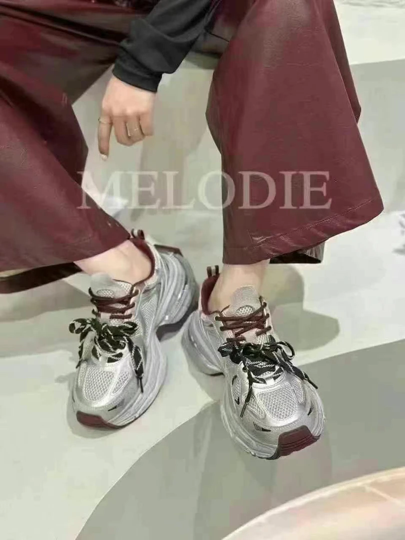 时尚百搭老爹鞋女秋季新款厚底休闲运动鞋网红潮鞋