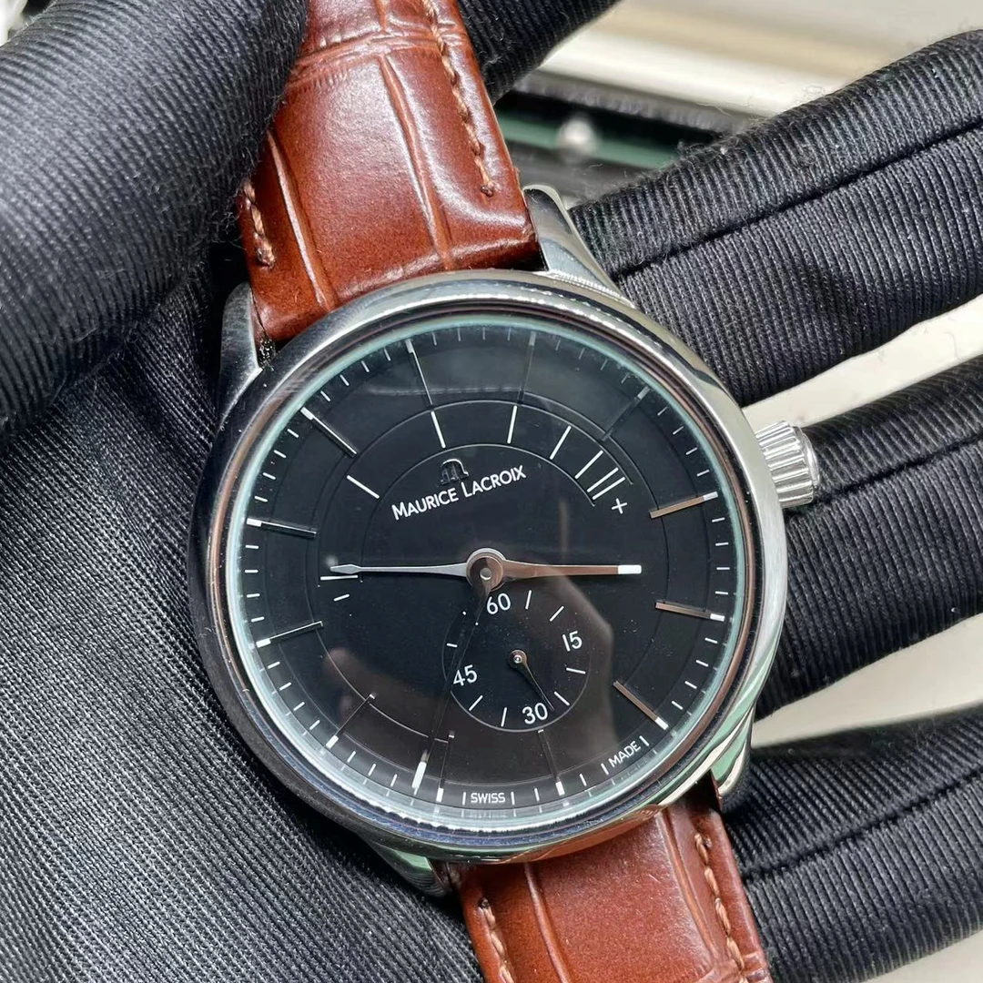 95新 Aimei/艾美 典雅/自动/40mm/动力储备/公价22500