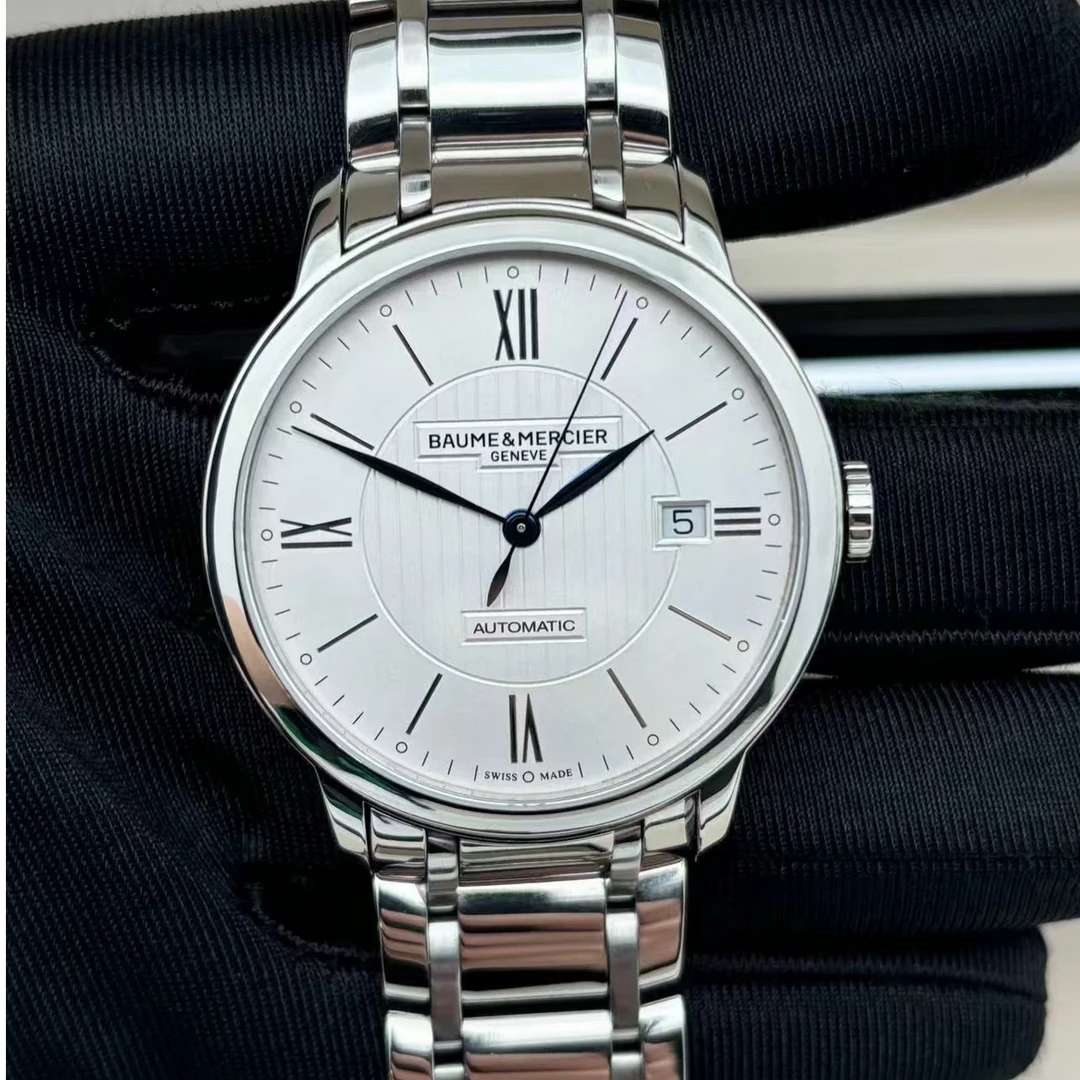 95新 Baume et Mercier/名士 克莱斯麦系列/自动/40mm/公价2.01w