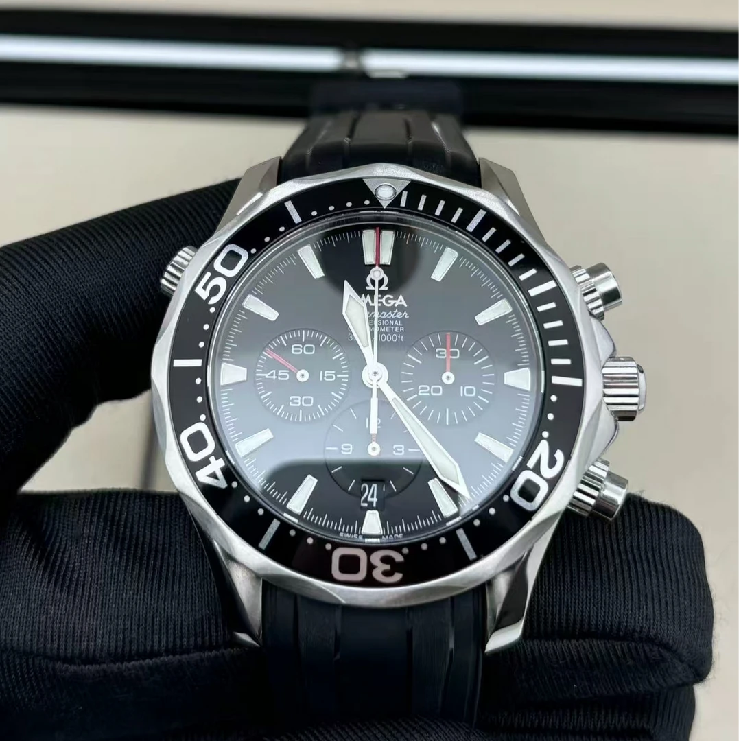 95新 Omega/欧米茄 海马系列/自动/41mm/公价3.47w