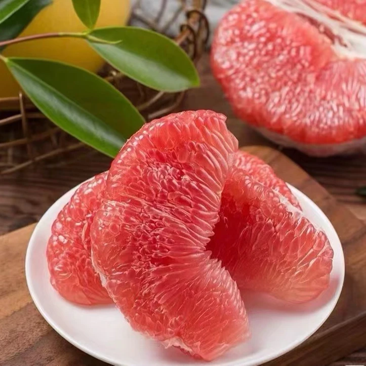 贵州红心蜜柚新鲜水果皮薄鲜嫩酸甜可口现摘现发产地直发