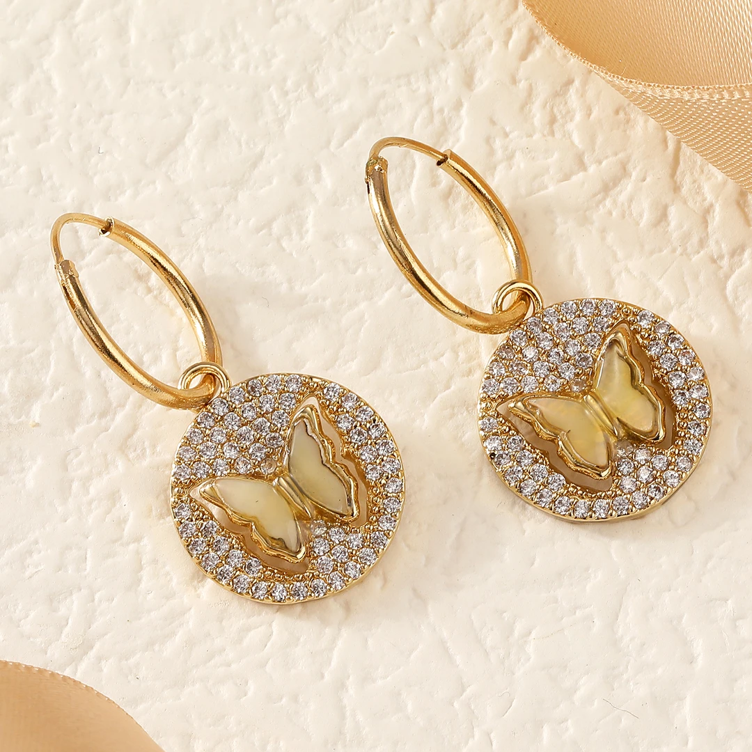 铜合金耳饰 钟意原创轻奢气质精致设计感时尚ins首饰饰品耳钉项链